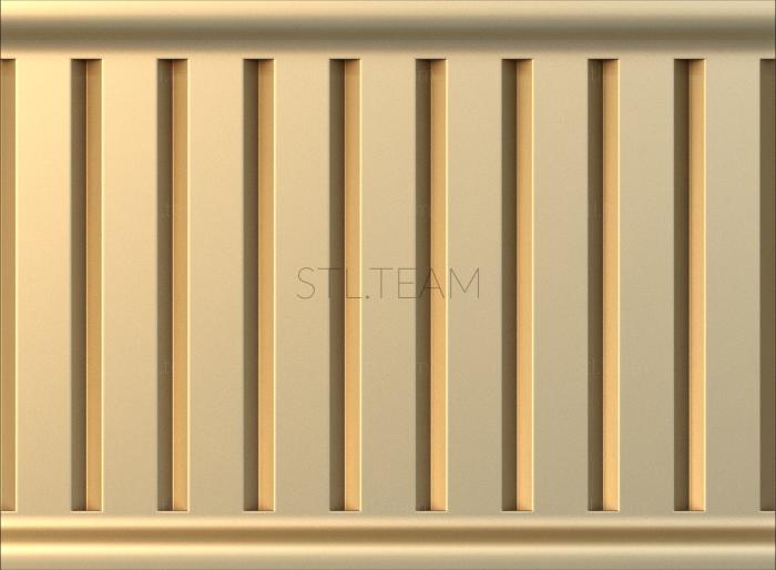 3D model Striped wall (STL)