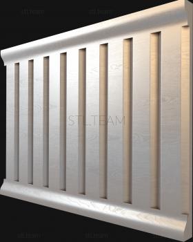 3D model Striped wall (STL)