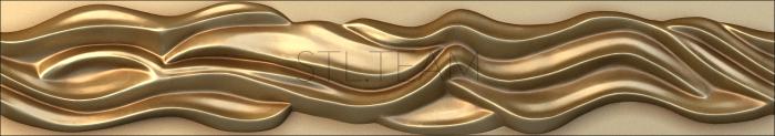 3D модель Волны на реке (STL)
