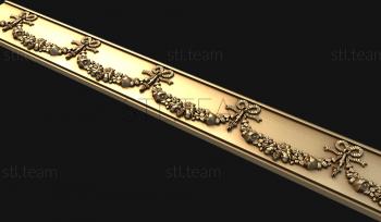 3D model Baldric of flowers (STL)