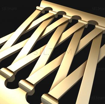 3D model Extended grating (STL)