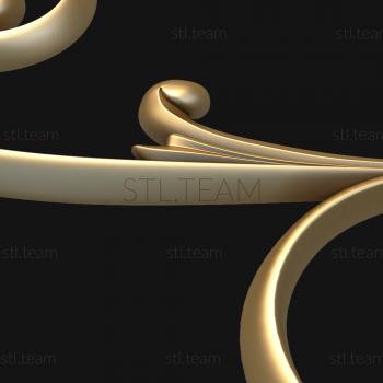 3D модель Плоский завиток (STL)