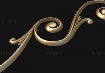 3D model Flat curl (STL)