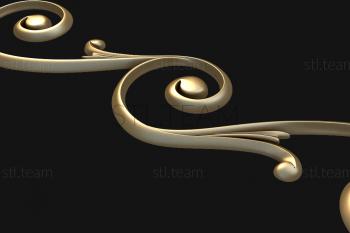 3D model Flat curl (STL)