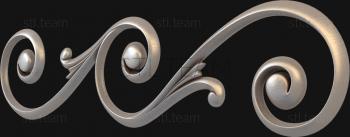 3D model Flat curl (STL)