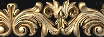 3D model Acanthus leaf symmetry (STL)