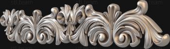 3D model Acanthus leaf symmetry (STL)