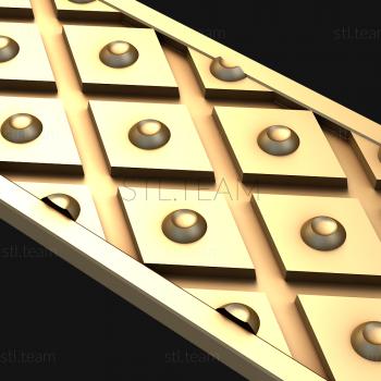 3D model Rhombus with pearl (STL)