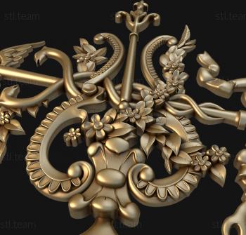 3D model Royal scepters (STL)