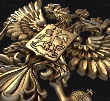 3D model Double-headed eagle (STL)