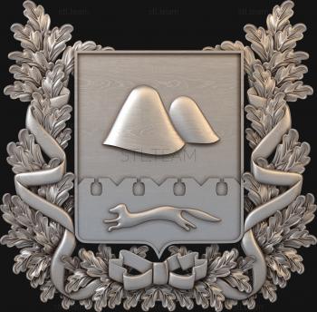 3D model Coat of Arms of the hills (STL)