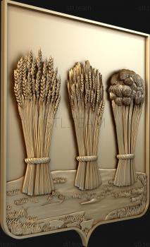 3D модель Снопы пшеницы (STL)