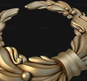 3D model Laurel Wreath (STL)