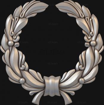 3D model Laurel Wreath (STL)