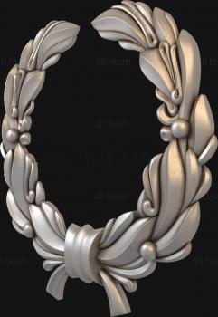 3D model Laurel Wreath (STL)