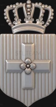 3D model Maltese crown (STL)