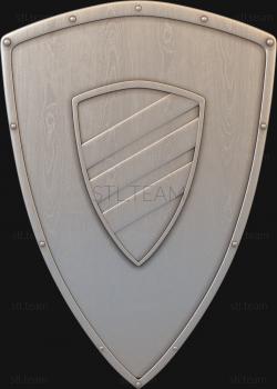 3D model Shield with shield (STL)