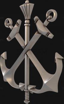 3D model Anchors and kisten (STL)