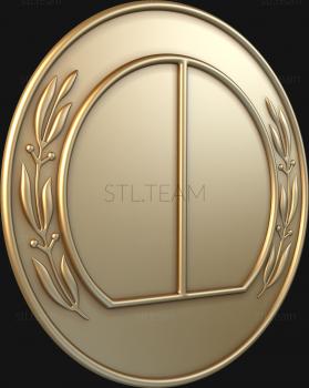 3D model Simple Shield (STL)