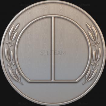 3D model Simple Shield (STL)