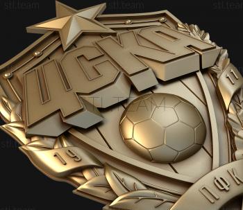 3D model CSKA Coat of Arms (STL)