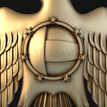 3D model Eastern Eagle (STL)