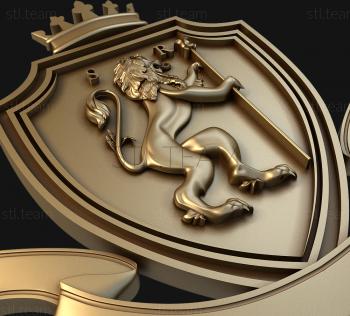 3D model Lion Ruler (STL)