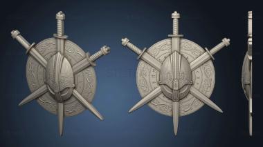 3D model Armored shield (STL)