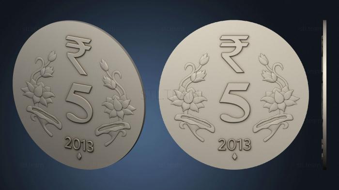 3D model Rupiah coin (STL)
