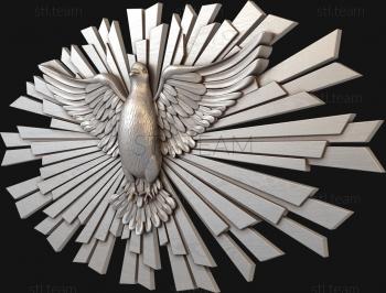 3D модель Светящийся голубь (STL)