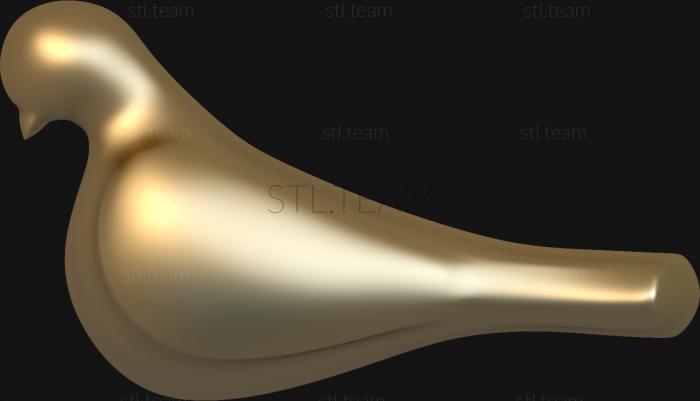 3D модель Фигурка голубя (STL)