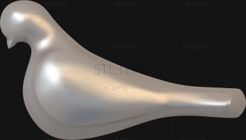 3D модель Фигурка голубя (STL)