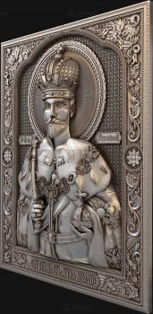 3D model Holy Blessed Tsar Nicholas (STL)