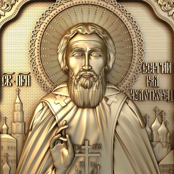 3D model Saint Sergius of Radonezh the Wonderworker (STL)