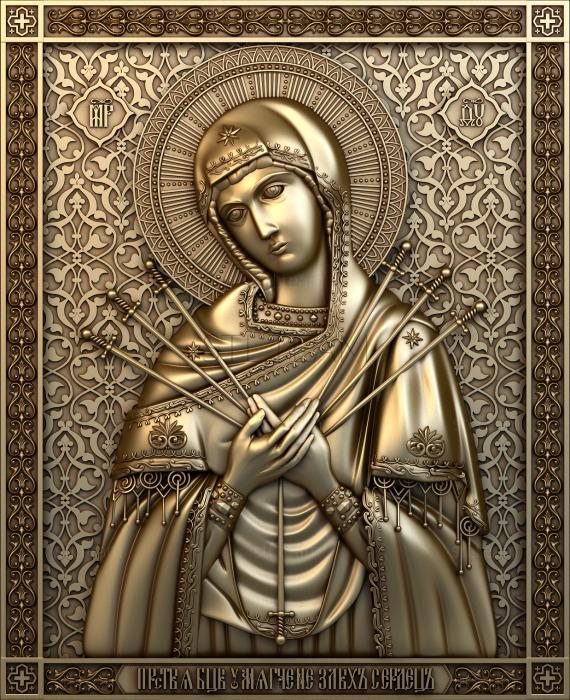 Seven-shot Icon of the Mother of God