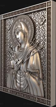 3D model Seven-shot Icon of the Mother of God (STL)