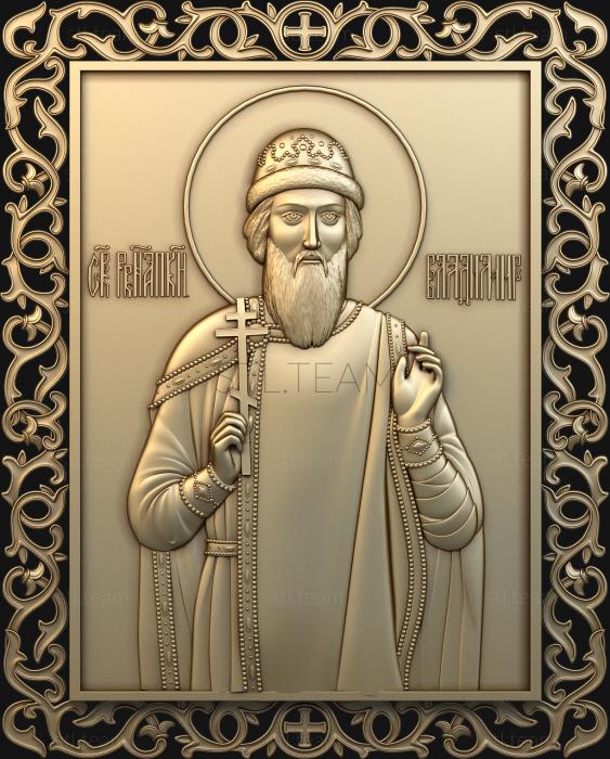 3D модель Святой Равноапостольный Князь Владимир (STL)