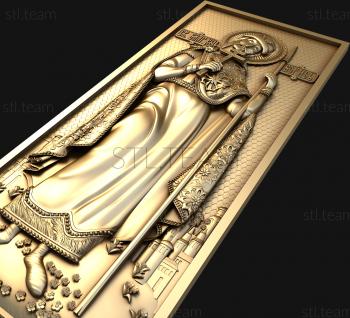 3D модель Святой Благоверный князь Борис (STL)