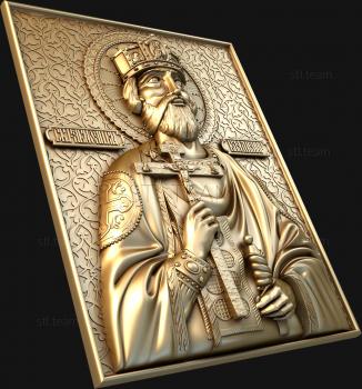 3D model Holy Equal-to-the-Apostles Prince Vladimir (STL)