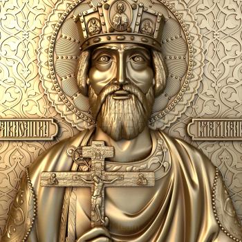 3D model Holy Equal-to-the-Apostles Prince Vladimir (STL)