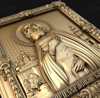 3D model Holy Reverend Seraphim of Sarov (STL)