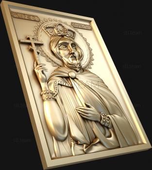 3D model Holy Equal-to-the-Apostles King Constantine (STL)