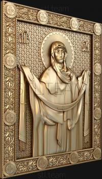 3D model Protection of the Holy Virgin (STL)