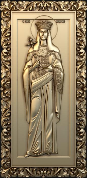 3D model Holy Empress Elena in growth (STL)