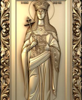 3D model Holy Empress Elena in growth (STL)