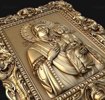 3D модель Богородица (STL)