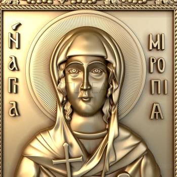 3D model Holy Martyr Myropia (STL)