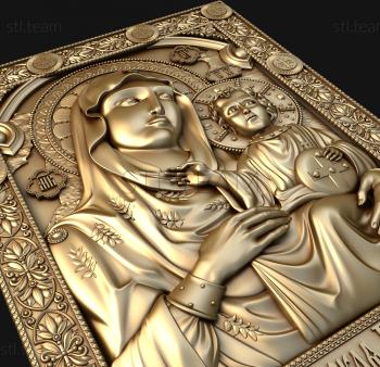 3D model Virgin of Jerusalem (STL)