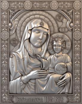 3D model Virgin of Jerusalem (STL)