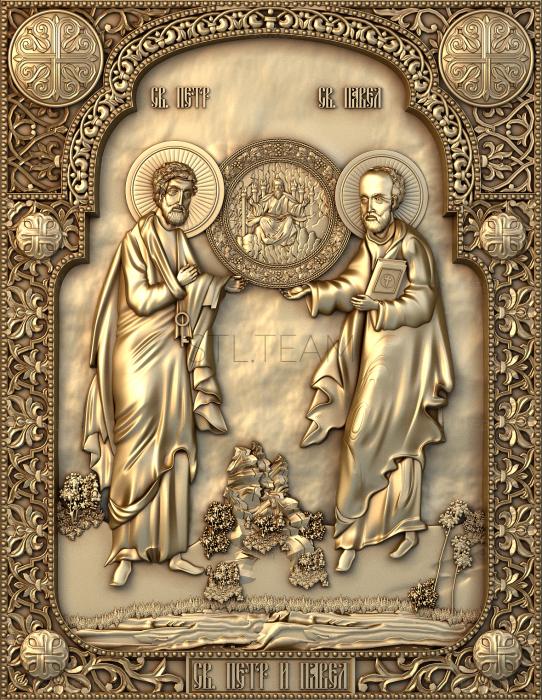 Иконы Святые апостолы Петр и Павел